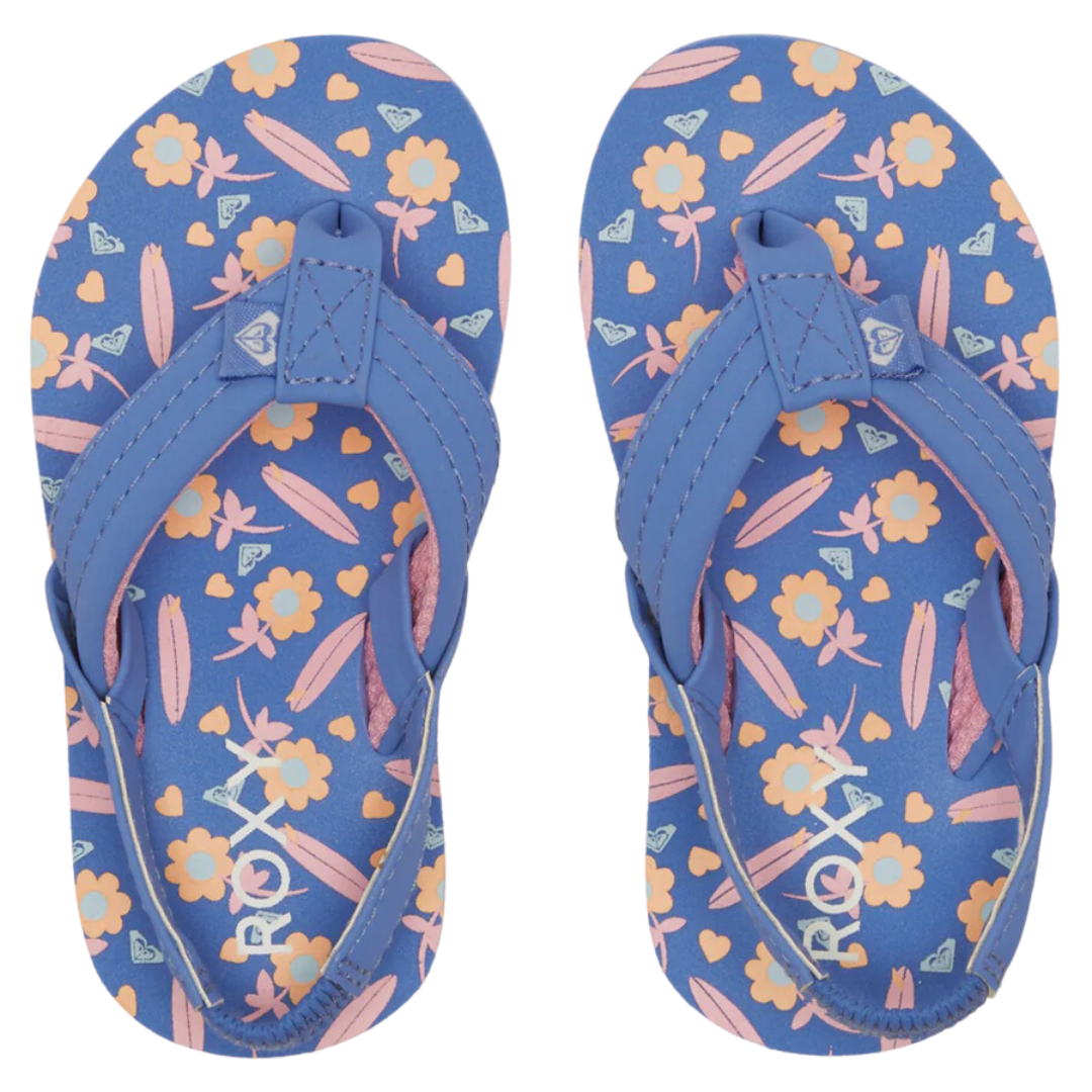 Roxy Toddler Vista Loreto Sandals - Blue/Pink