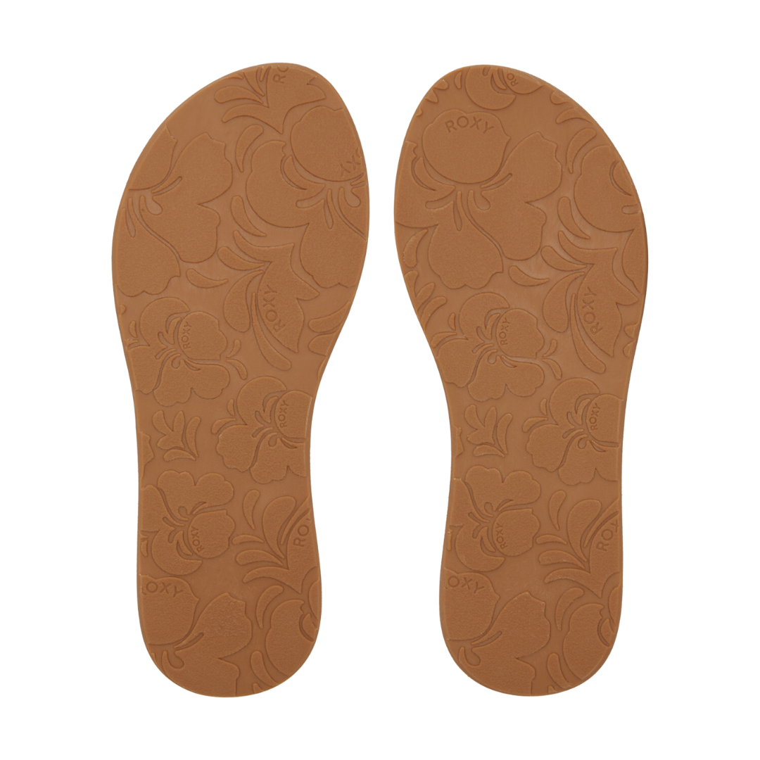 Sandales Roxy Porto Motif pour femme - Tan