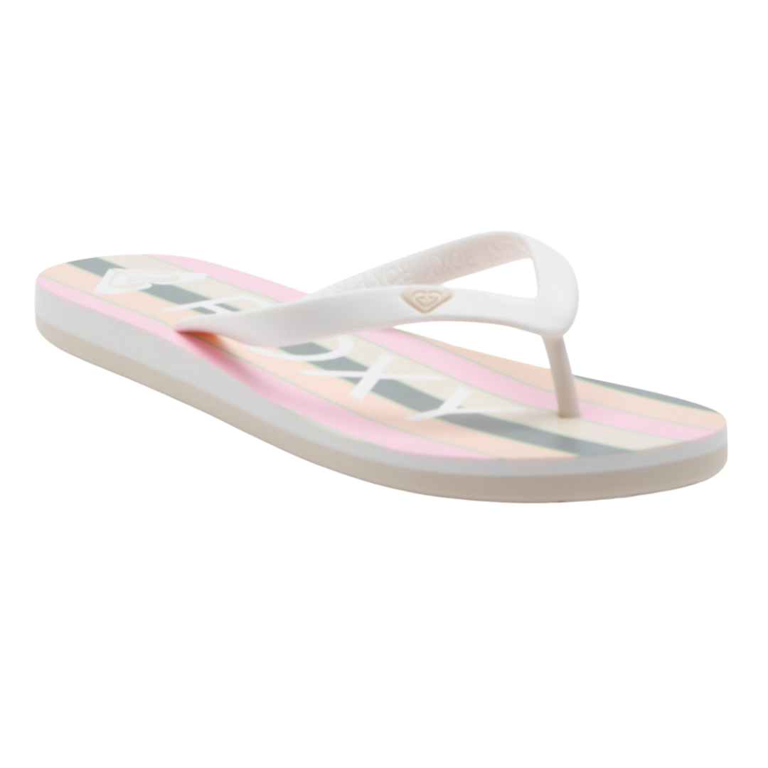 Sandales Roxy Tahiti VII pour femme - Crème pêche