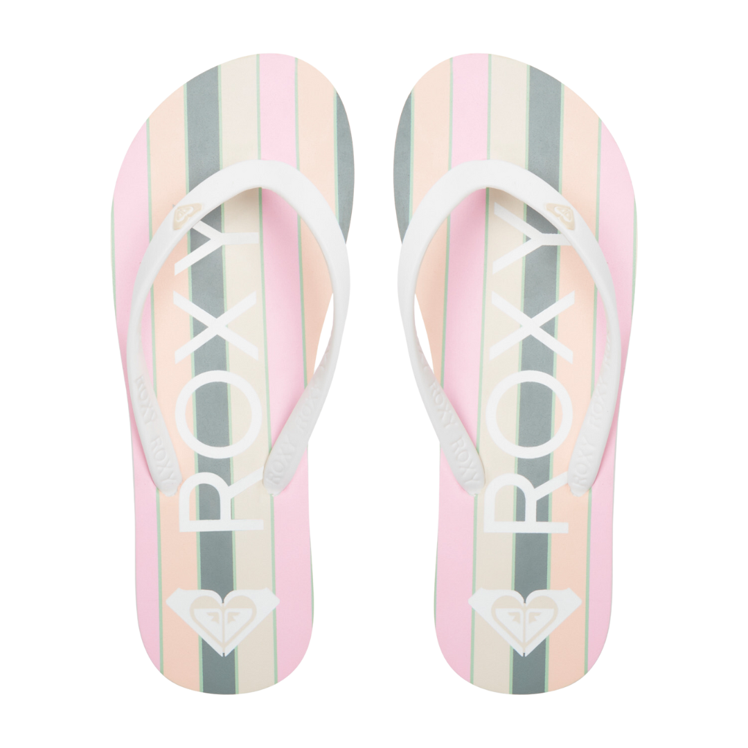 Sandales Roxy Tahiti VII pour femme - Crème pêche