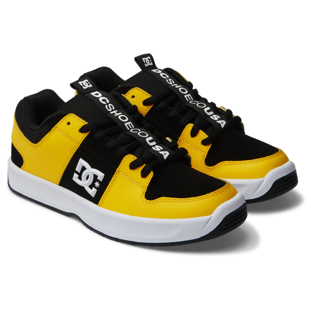 DC Lynx Zero para hombre - Blanco/Negro/Amarillo