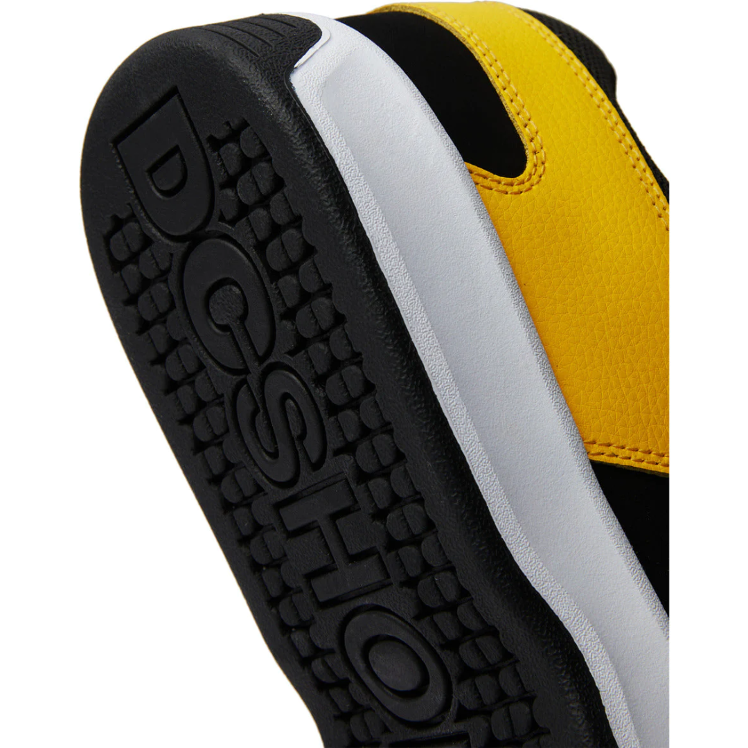 DC Lynx Zero para hombre - Blanco/Negro/Amarillo