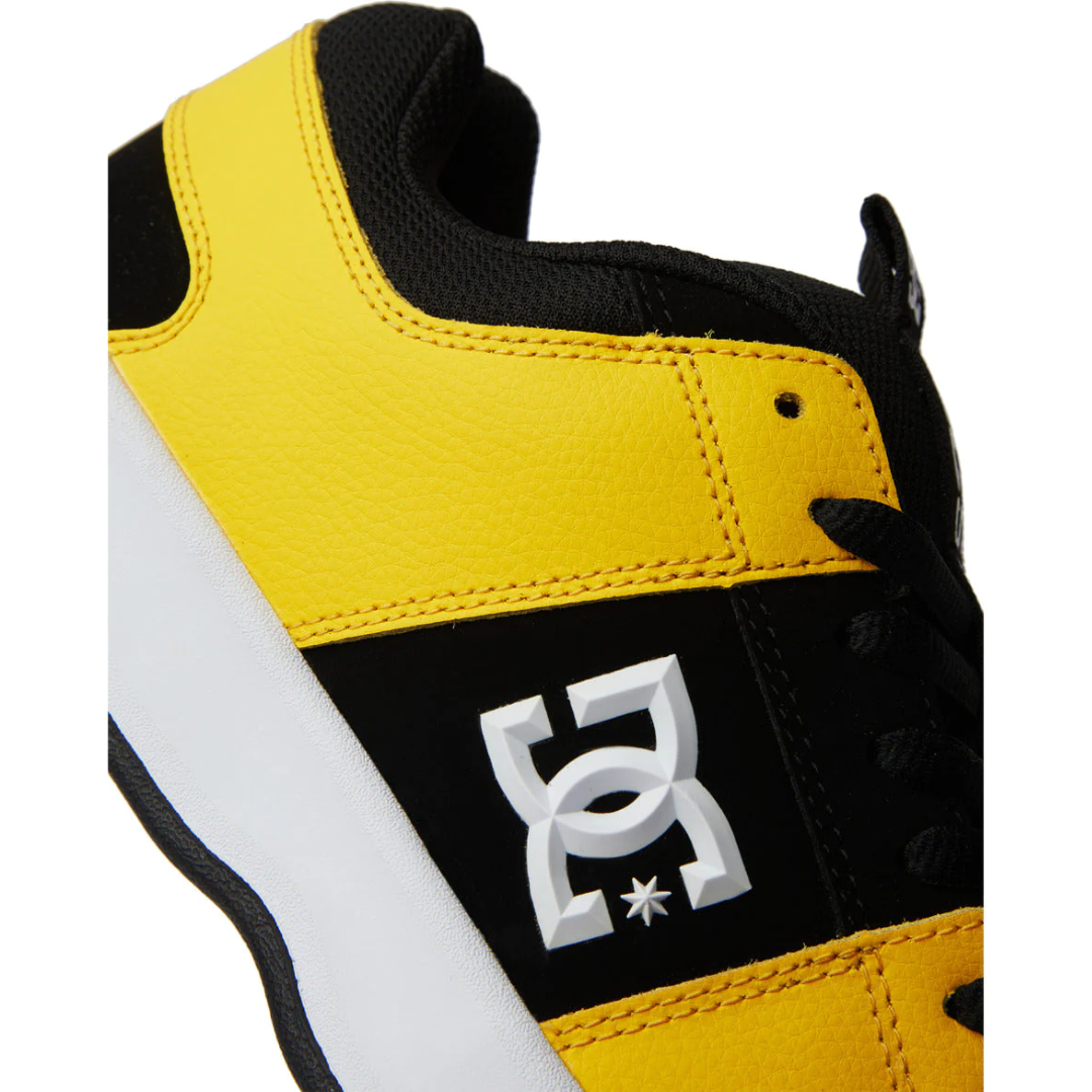 DC Lynx Zero para hombre - Blanco/Negro/Amarillo