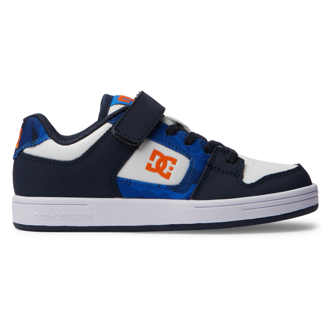 DC Youth Manteca 4 V Shoes - Shady Blue/Orange