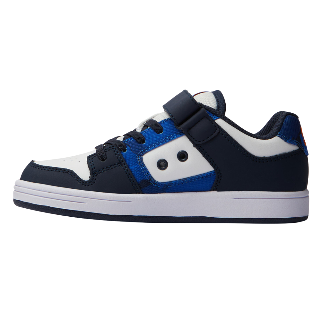 DC Youth Manteca 4 V Shoes - Shady Blue/Orange