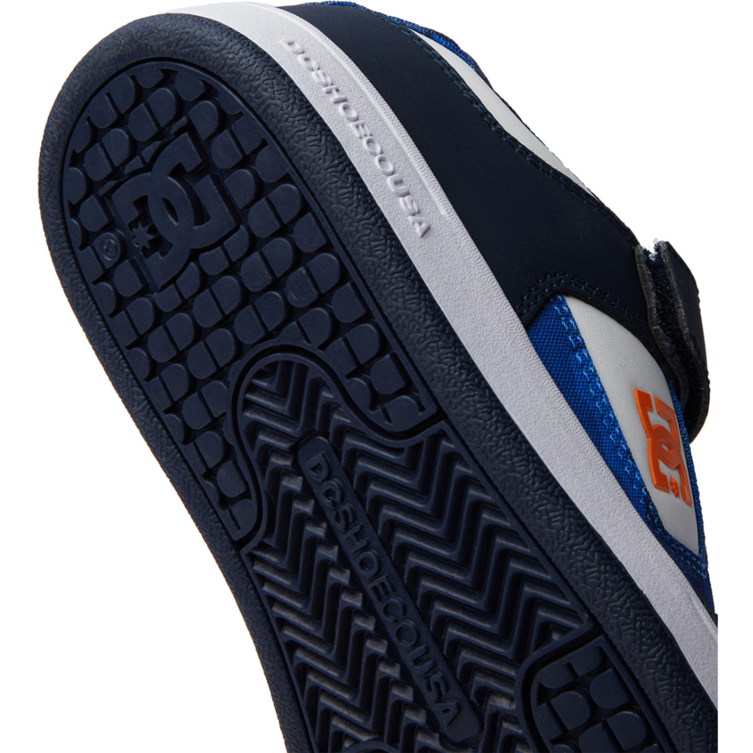 DC Youth Manteca 4 V Shoes - Shady Blue/Orange
