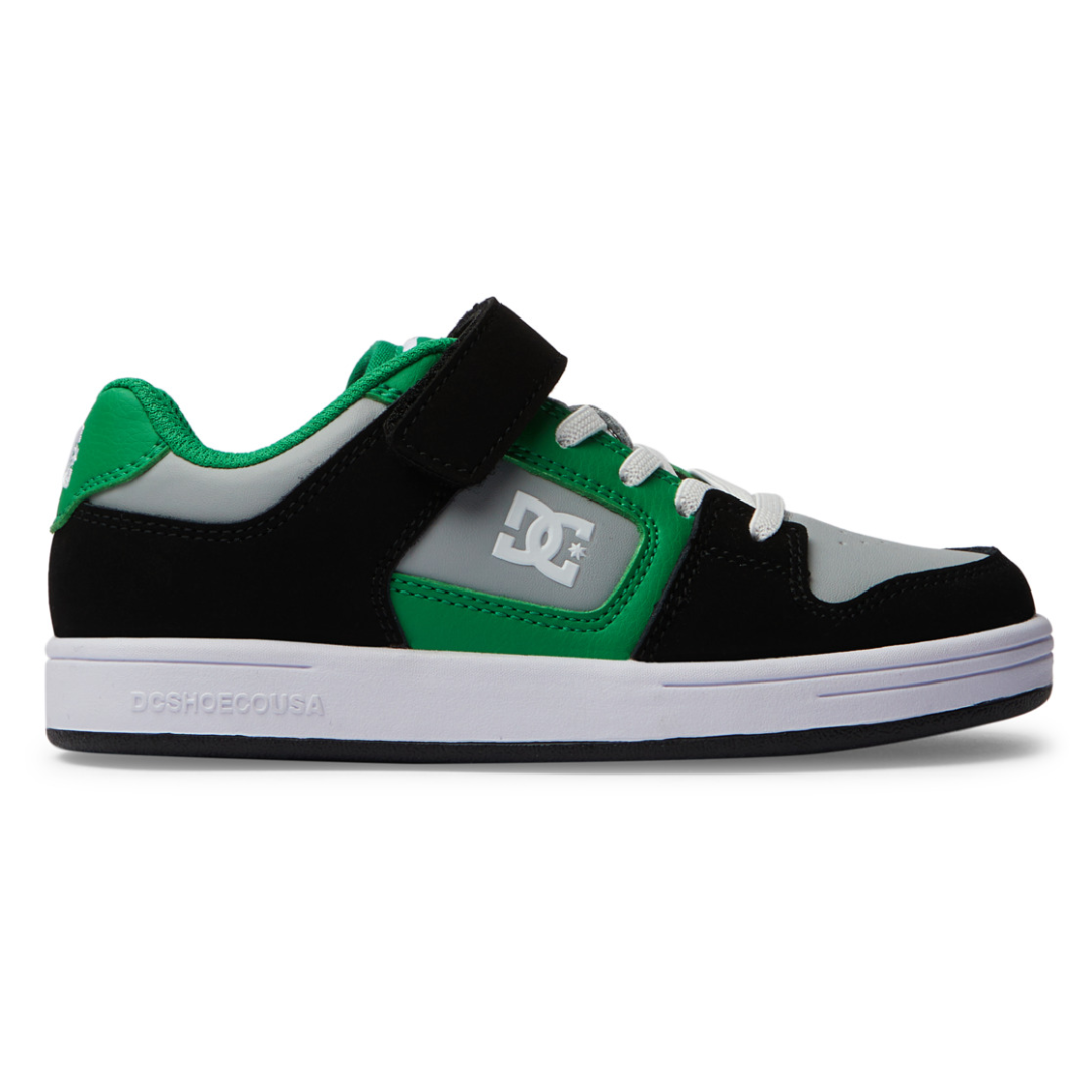 DC Youth Manteca 4 V Shoes - Black/Kelly Green