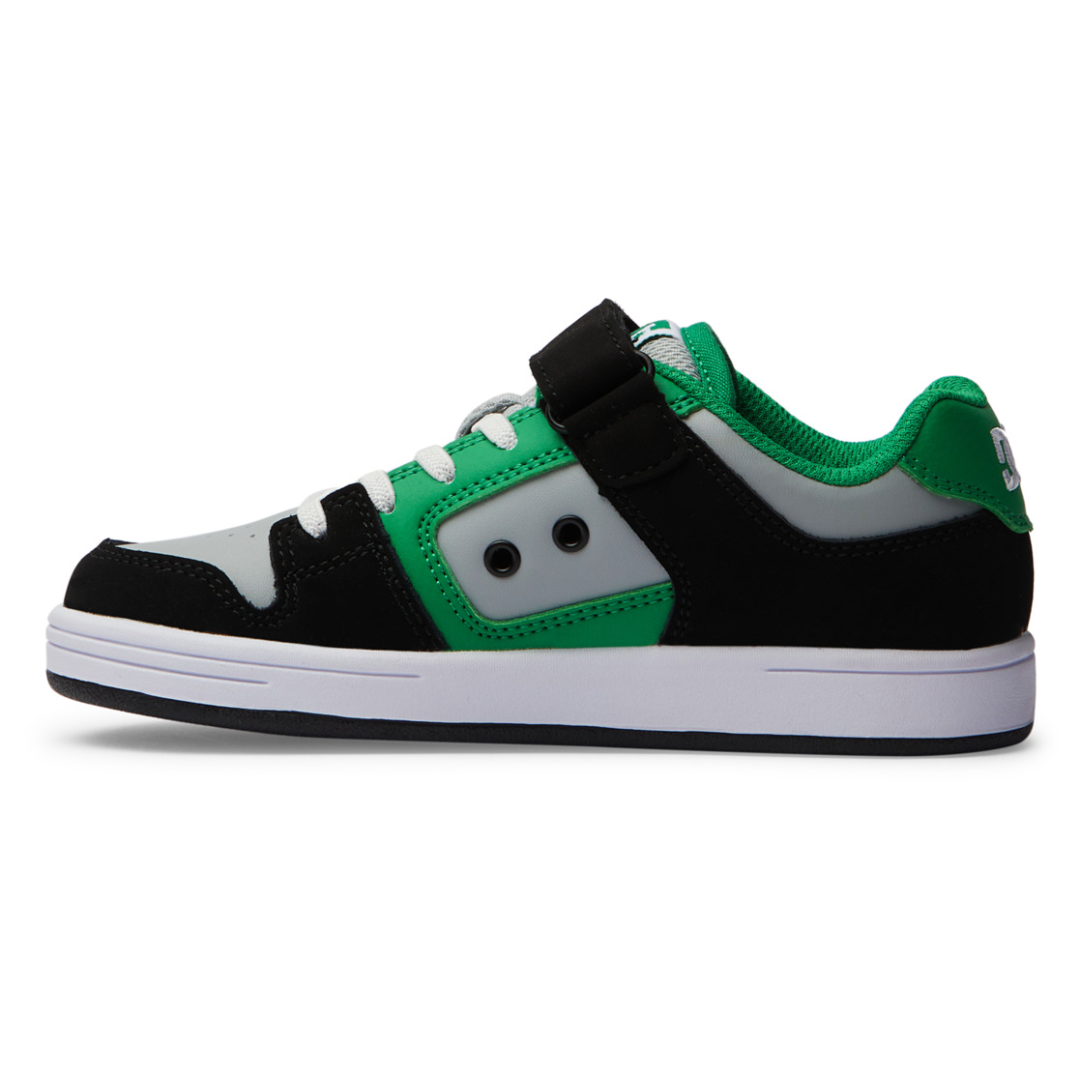 DC Youth Manteca 4 V Shoes - Black/Kelly Green