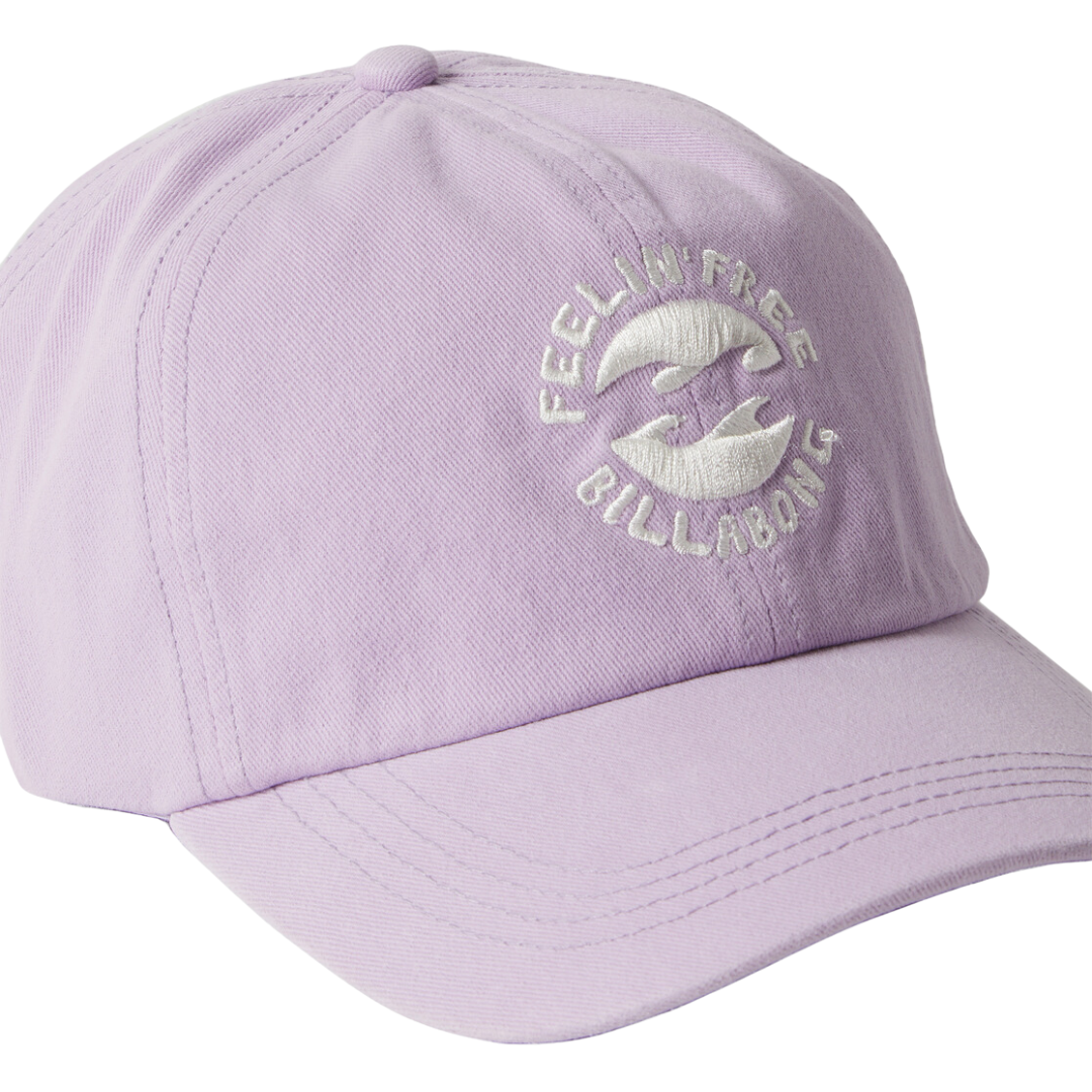 Billabong Billabong Womens Dad Cap Hat Black Pebble 1SZ Womens Hats Baseball
