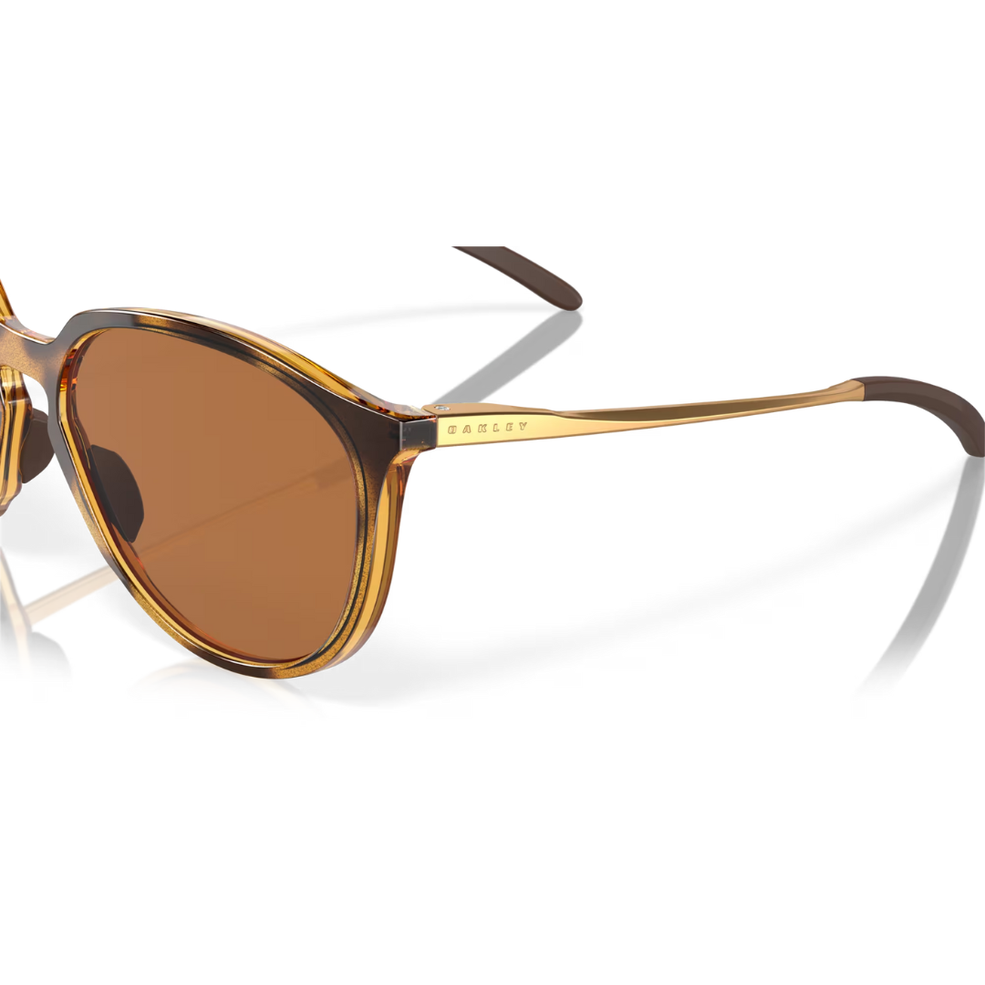 Oakley Oakley Sunglasses Sielo - Prizm Bronze Polarized Lenses, Polished Brown Tortoise Frame Womens Sunglasses Polarized