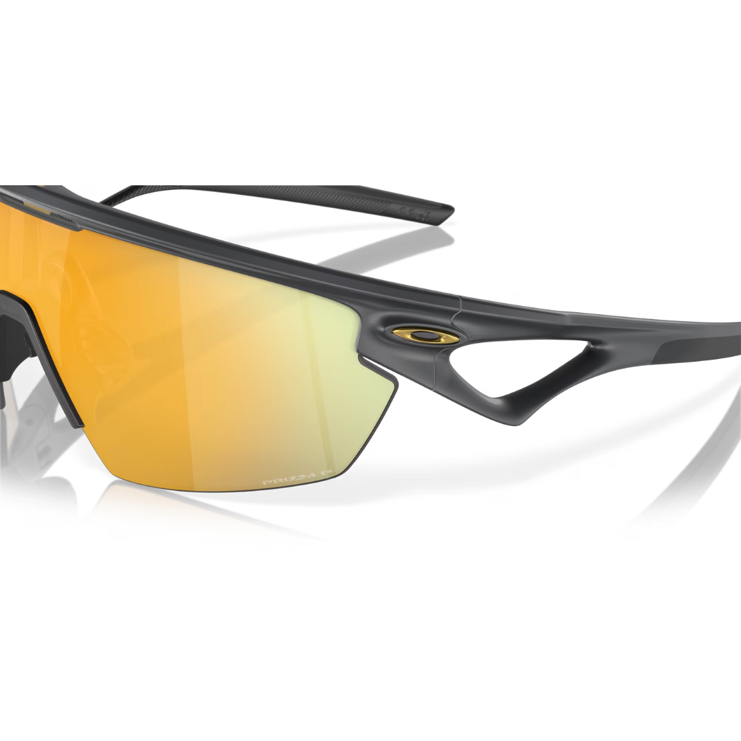Gafas de sol Oakley Sphaera - Lentes polarizadas Prizm 24k, montura de carbono mate