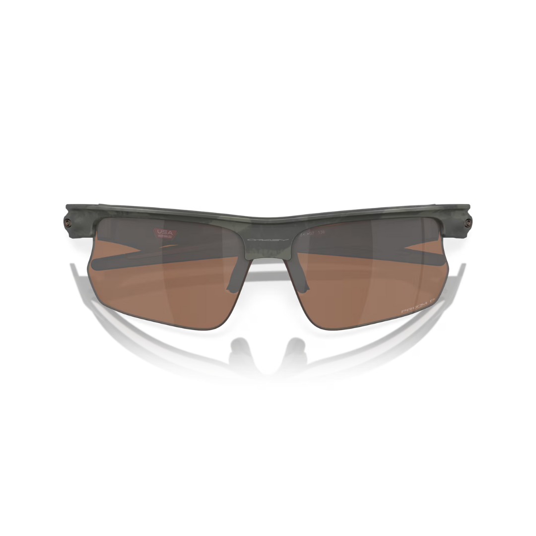 Lunettes de soleil Oakley BiSphaera - Verres polarisés Prizm Tungsten, monture camouflage olive mat