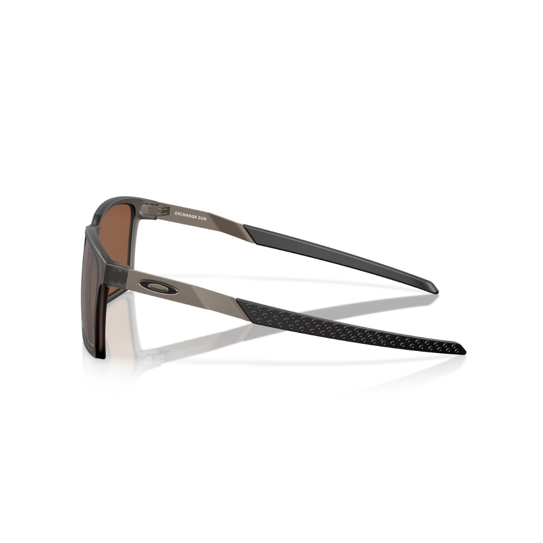 Oakley Oakley Sunglasses Exchange Sun - Prizm Tungsten Lenses, Satin Grey Smoke Frame Mens Sunglasses Lifestyle