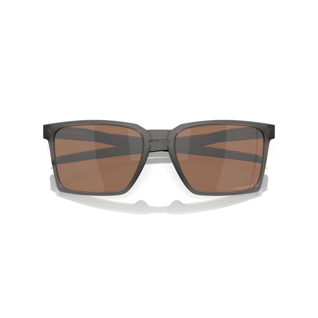 Oakley Oakley Sunglasses Exchange Sun - Prizm Tungsten Lenses, Satin Grey Smoke Frame Mens Sunglasses Lifestyle