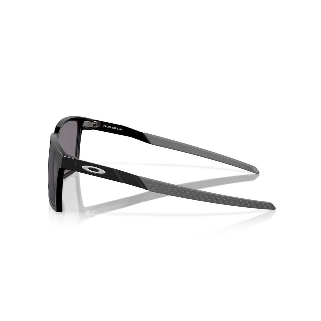 Oakley Sunglasses Exchange Sun - Prizm Grey Polarized Lenses, Satin Black Frame