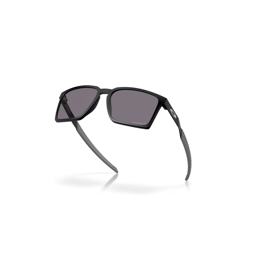 Oakley Sunglasses Exchange Sun - Prizm Grey Polarized Lenses, Satin Black Frame