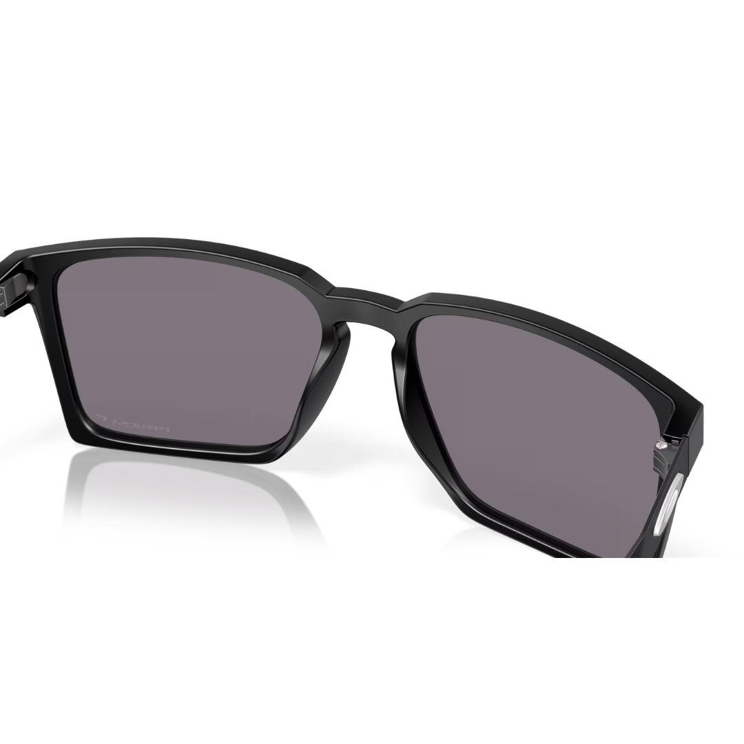 Oakley Sunglasses Exchange Sun - Prizm Grey Polarized Lenses, Satin Black Frame