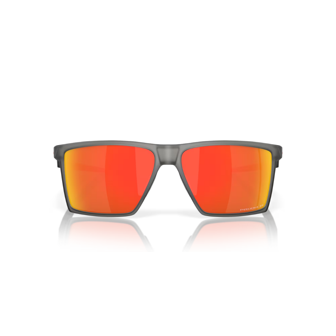 Oakley Sunglasses Futurity Sun - Prizm Ruby Polarized Lenses,  Satin Grey Smoke Frame