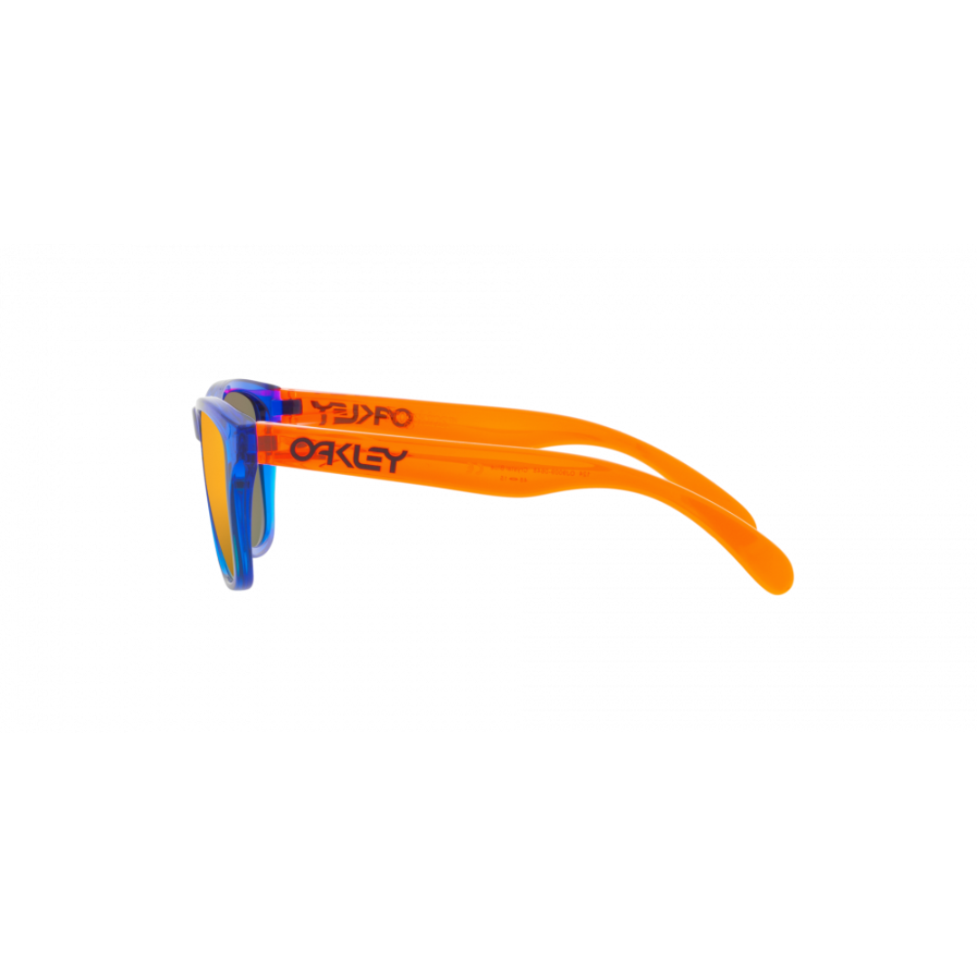 Lunettes de soleil Oakley Frogskins XXS Youth Fit – PRIZM Rubis, Bleu Cristal
