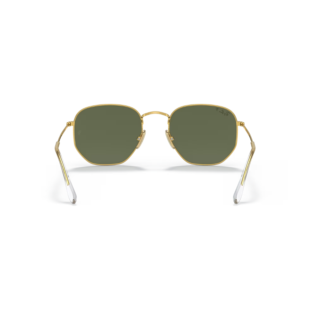 Gafas de sol Ray Ban Hexigonales - Oro Legend, Verde Polar
