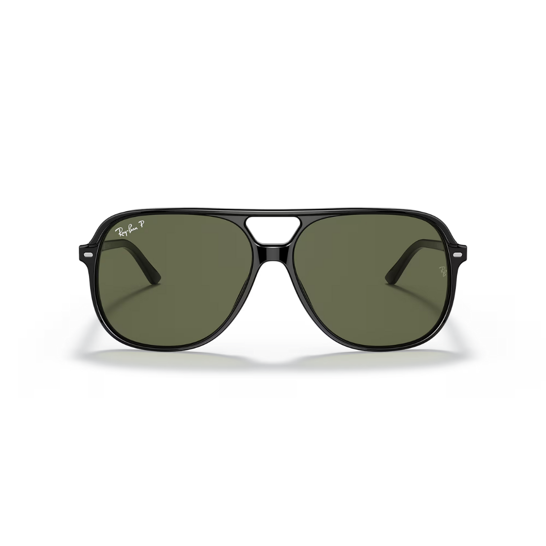 Ray Ban Ray Ban Bill - Unisex Sunglasses - Black, Polar Green Mens Sunglasses Polarized