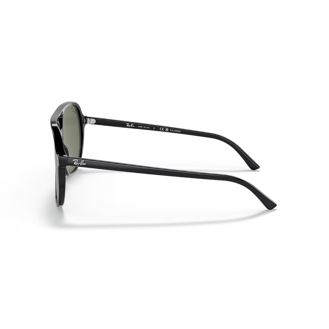 Ray Ban Ray Ban Bill - Unisex Sunglasses - Black, Polar Green Mens Sunglasses Polarized