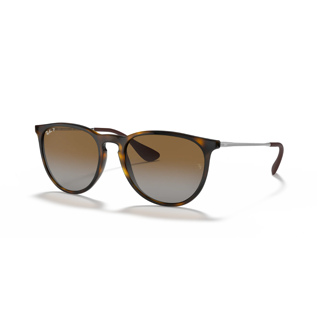 Ray Ban Ray Ban Erika - Unisex Sunglasses - Light Havana, Brown Polar Mens Sunglasses Polarized