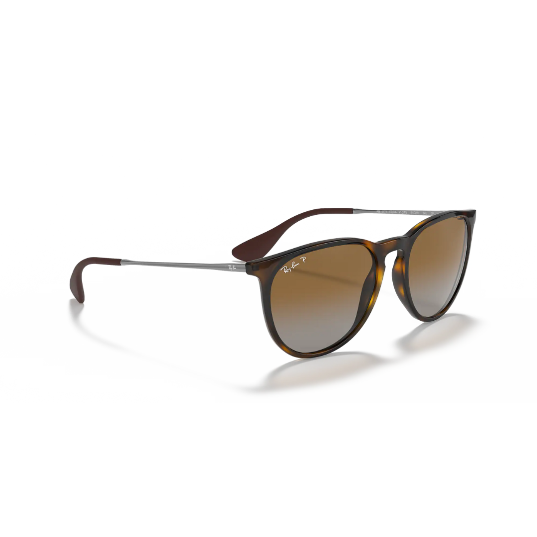 Ray Ban Ray Ban Erika - Unisex Sunglasses - Light Havana, Brown Polar Mens Sunglasses Polarized