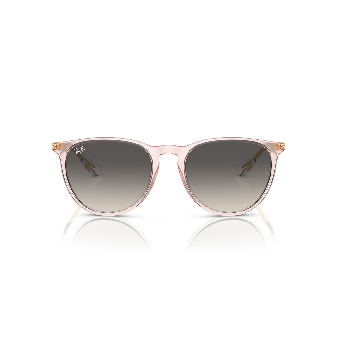Ray Ban Ray Ban Erika - Unisex Sunglasses - Transparent Pink, Grey Gradient Mens Sunglasses Lifestyle