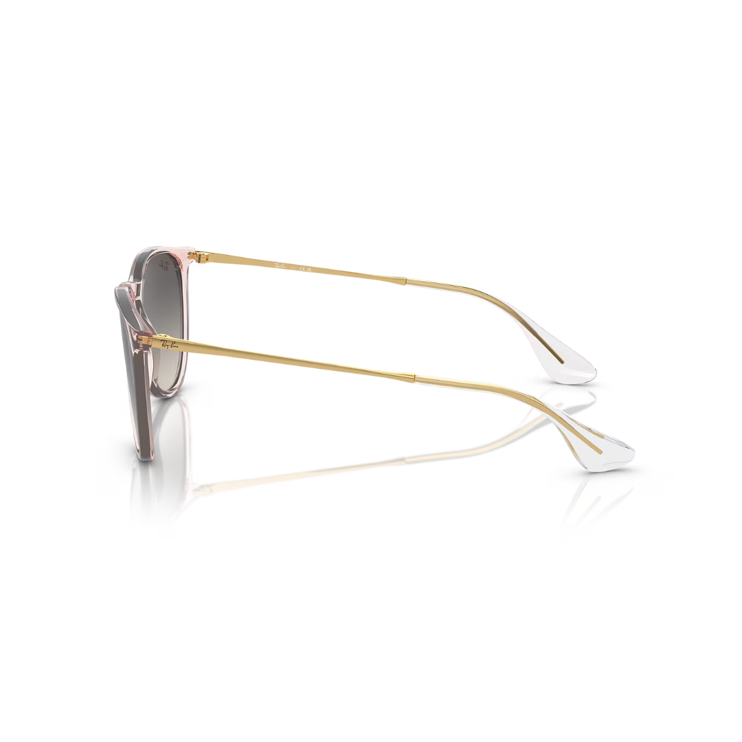Ray Ban Ray Ban Erika - Unisex Sunglasses - Transparent Pink, Grey Gradient Mens Sunglasses Lifestyle