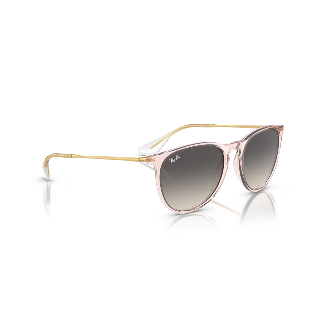 Ray Ban Ray Ban Erika - Unisex Sunglasses - Transparent Pink, Grey Gradient Mens Sunglasses Lifestyle