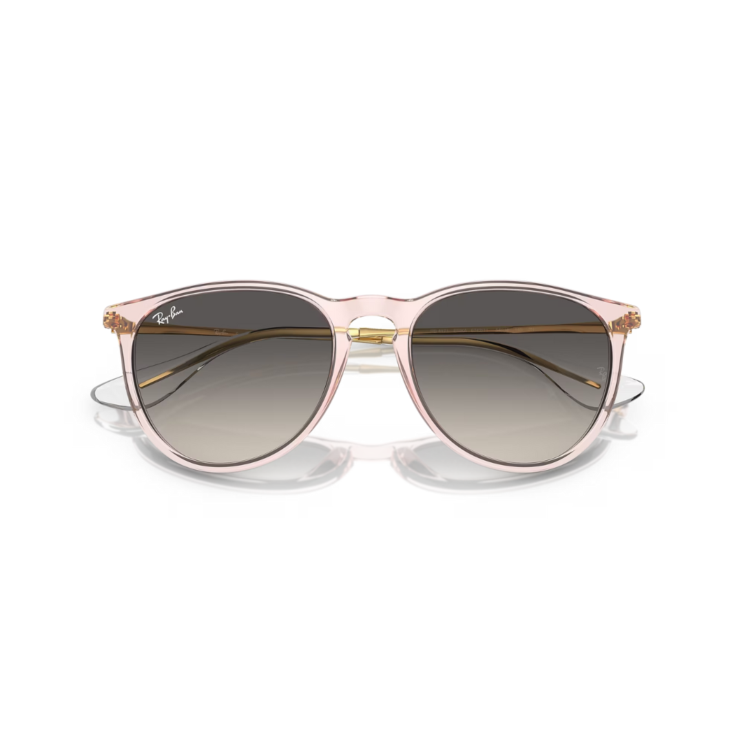 Ray Ban Ray Ban Erika - Unisex Sunglasses - Transparent Pink, Grey Gradient Mens Sunglasses Lifestyle