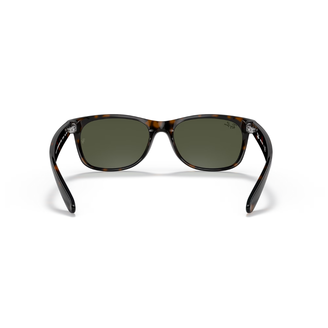 Ray Ban Ray Ban Men's New Wayfarer Sunglasses- Tortoise, G-15 Green Mens Sunglasses Lifestyle