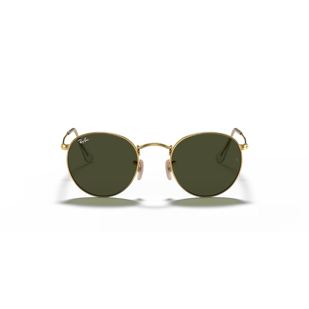 Ray Ban Ray Ban Round Metal - Arista, G-15 Green Mens Sunglasses Lifestyle