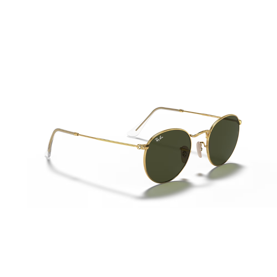Ray Ban Ray Ban Round Metal - Arista, G-15 Green Mens Sunglasses Lifestyle
