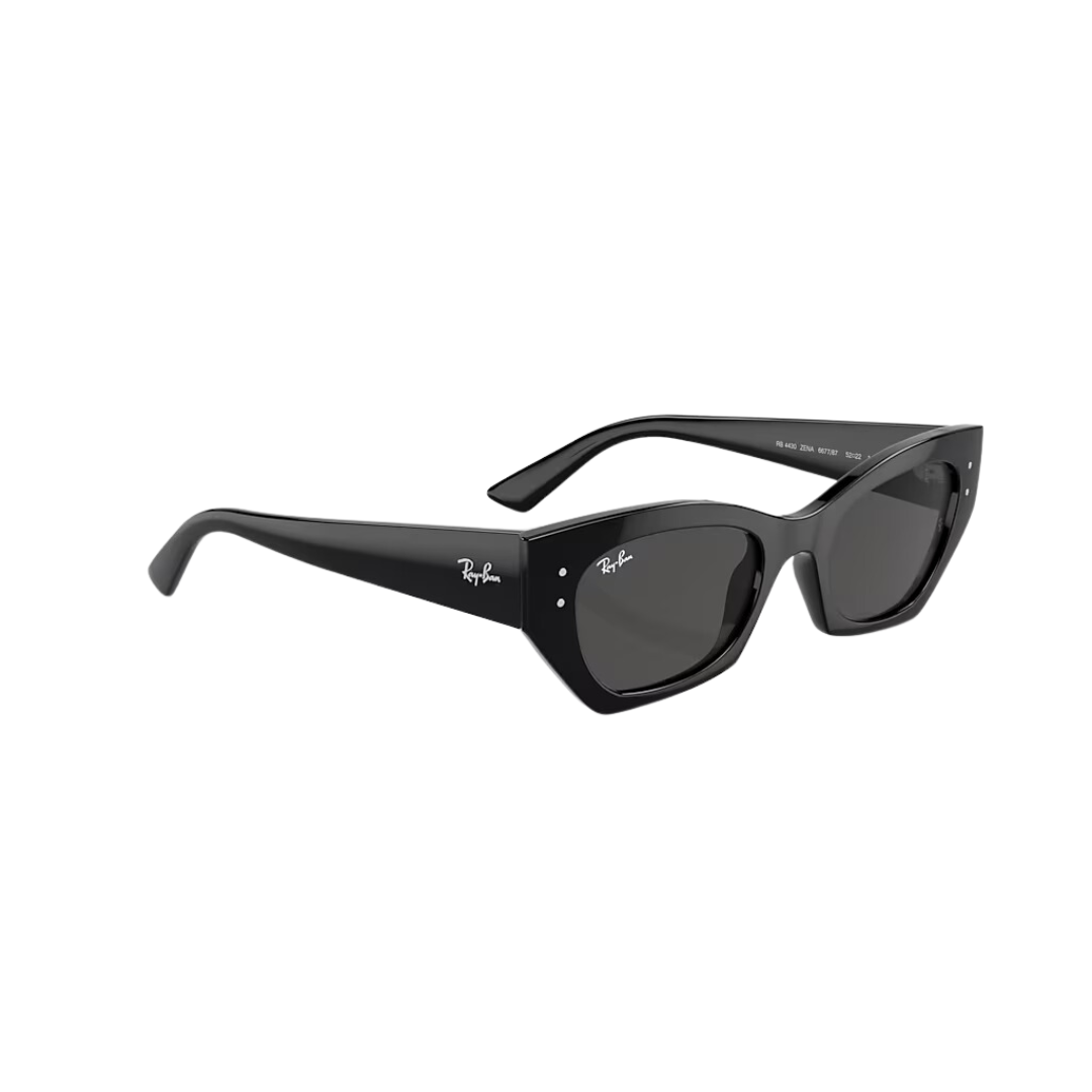 Ray Ban Zena Sunglasses - Black, Dark Grey