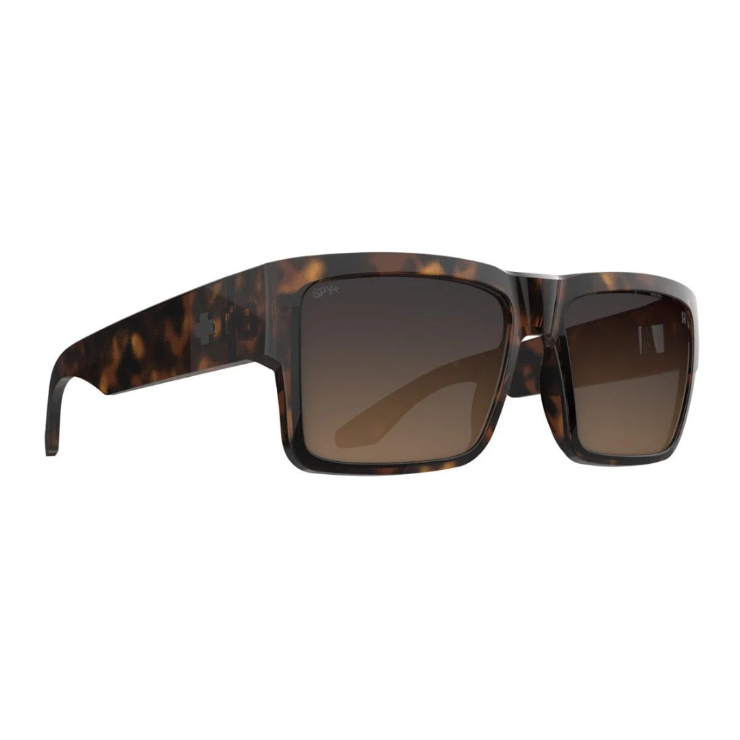 Spy Cyrus Sunglasses - Honey Tort Happy Dark Brown Fade