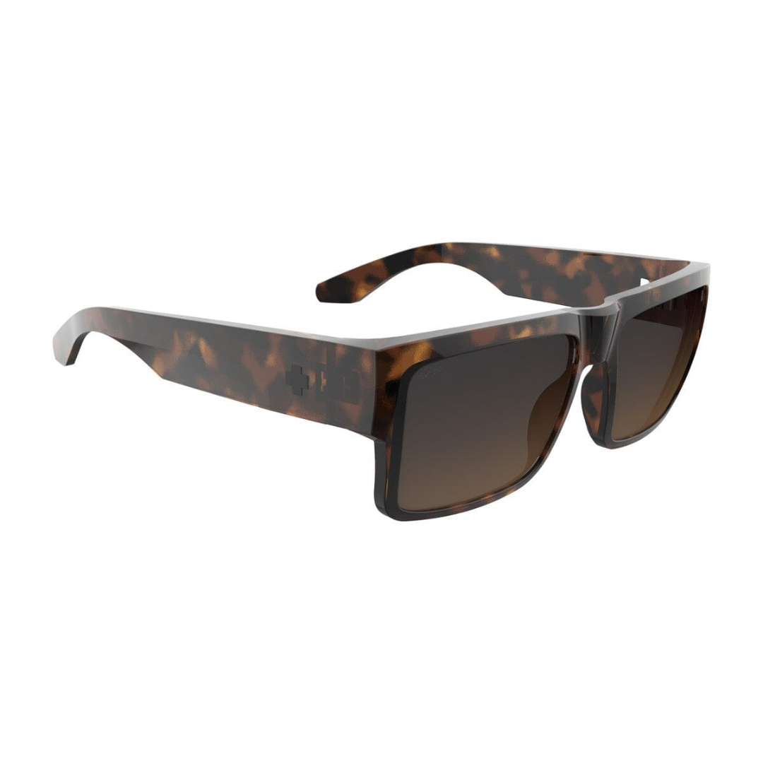 Spy Cyrus Sunglasses - Honey Tort Happy Dark Brown Fade