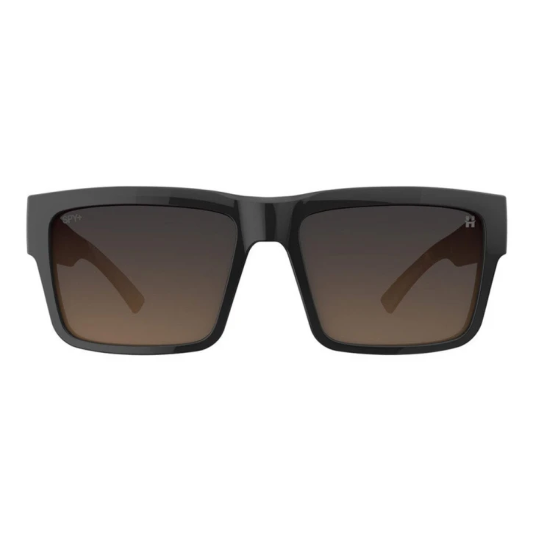 Spy Spy Montana - Black/Honey Tort Happy Dark Brown Fade Mens Sunglasses Lifestyle