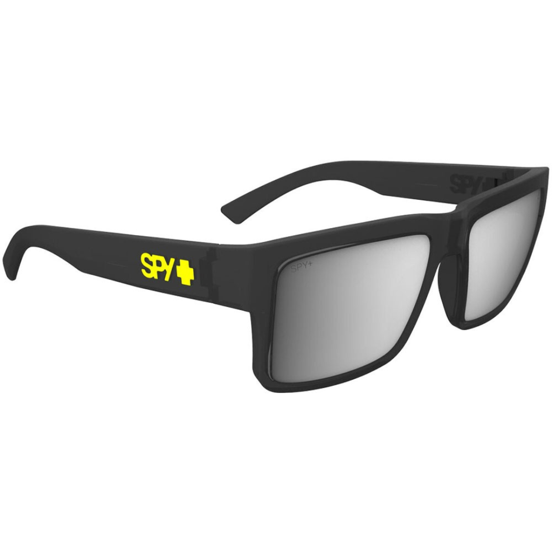 Spy Spy Montana - Matte Translucent Black Happy Bronze Platinum Mirror Mens Sunglasses Lifestyle