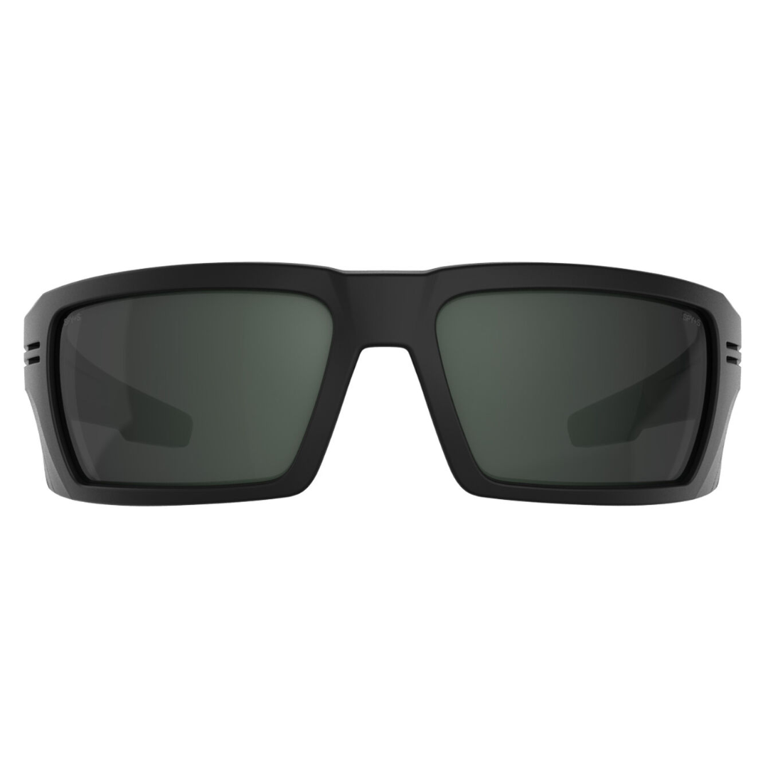 Gafas de sol Spy Rebar para hombre - ANSI Negro Mate, Gris Alegre y Verde