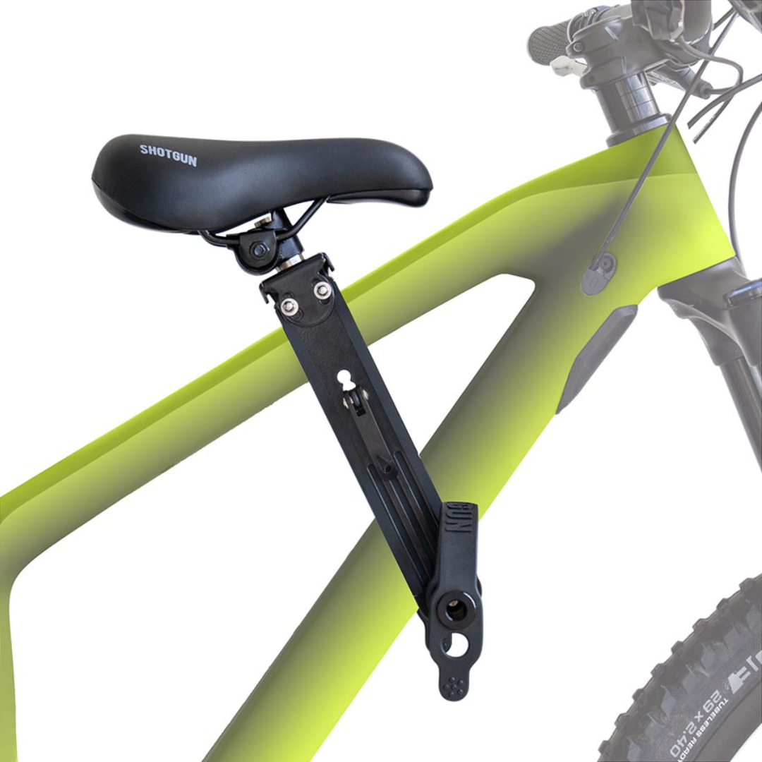 Shot Gun Shotgun, MTB Seat for child Black OS Bike Child Seat