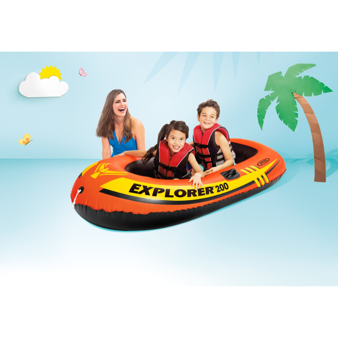 Intex Explorer 200 Boat, Age 6+