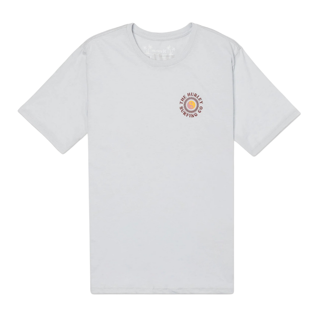 Camiseta Hurley Everyday H20-Dri Kelp Circle Slub para hombre