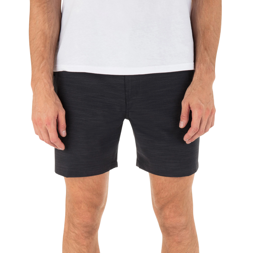 Hurley Hurley Men's Phantom Slub 3/4 Waistband 18" Olive 30 Mens Casual Shorts