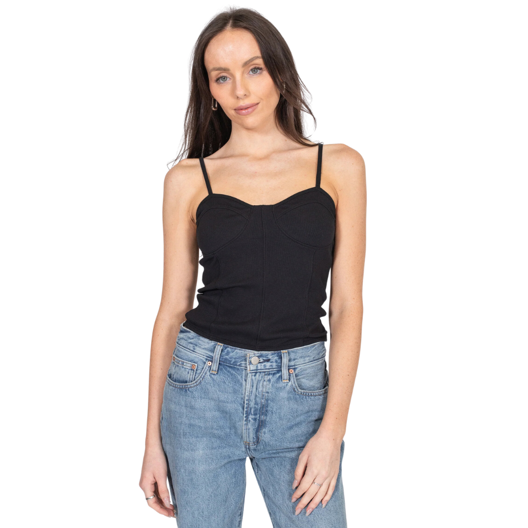 Brunette Women's Bodice Top