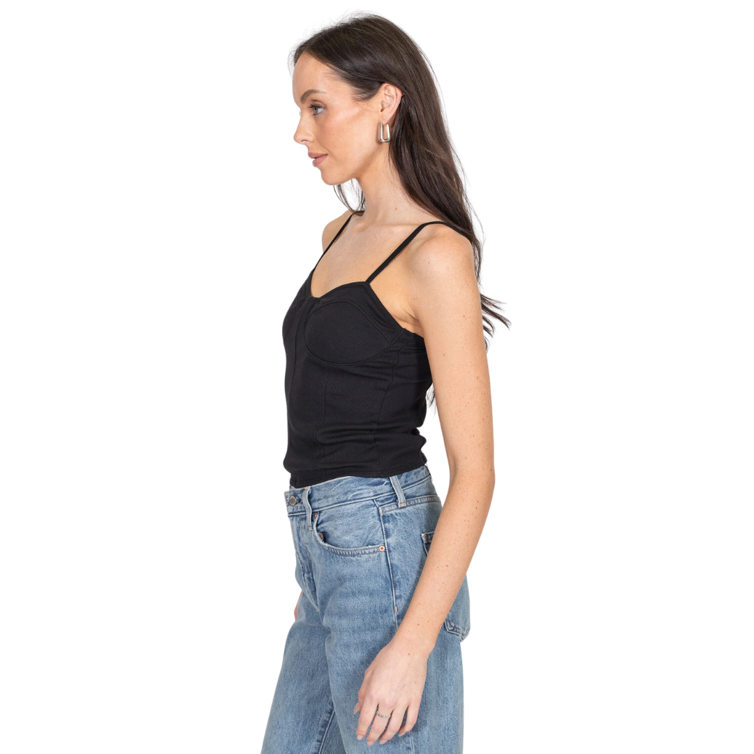Brunette Women's Bodice Top