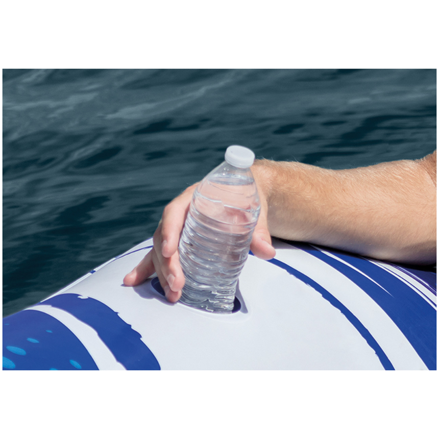Intex Intex Blue Tropic Inflatable Lake Island Float Blue OS Inflatable Islands