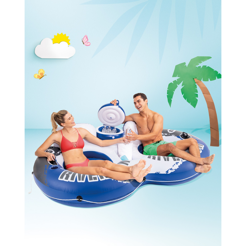 Intex River Run™ 2 Inflatable Floating Lake Tube