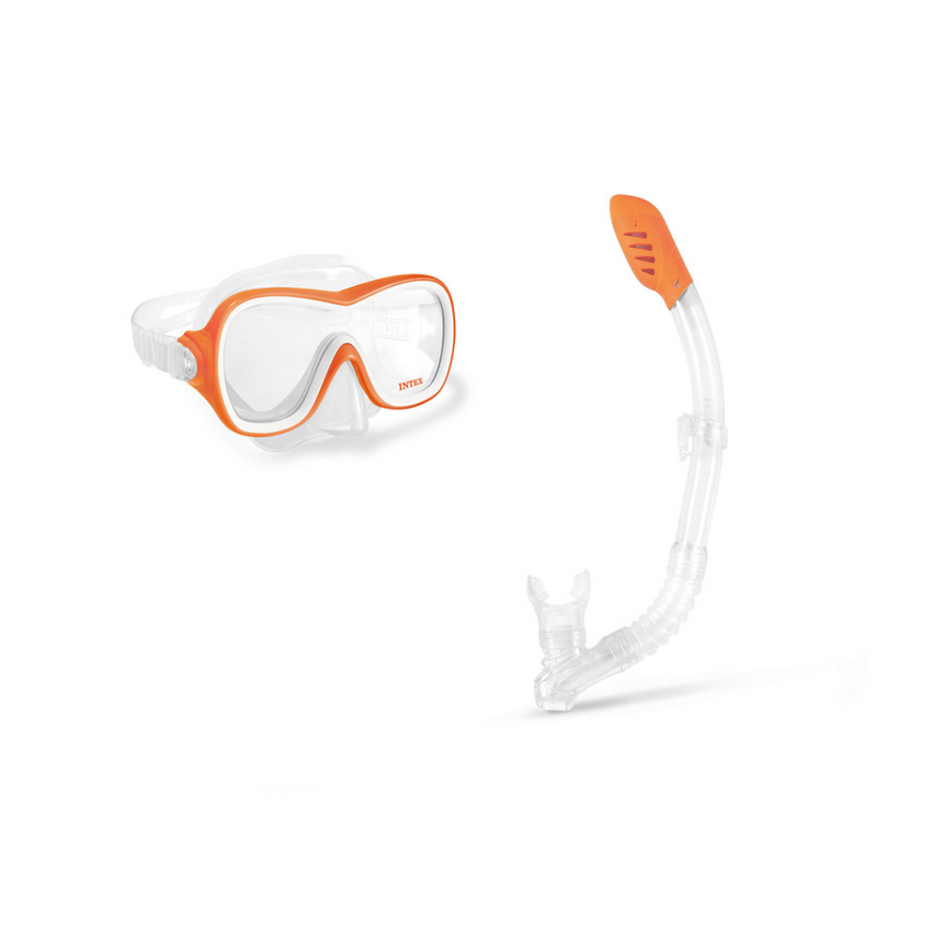 Máscara de natación y snorkel Intex Wave Rider